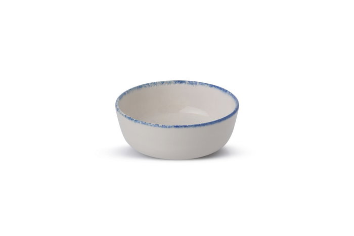 Hermia Roundy - Blue Juego de Cena de Porcelana de 24 Piezas Hermia Roundy - Blue Juego de Cena de Porcelana de 24 Piezas